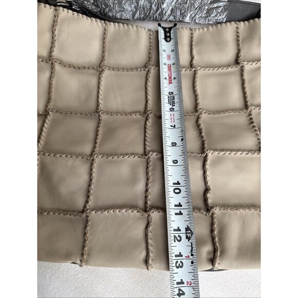 Gianni Conti Leather Patchwork Handbag With Detachable Strap & Tag - Picture 9 of 12